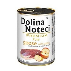 Dolina Noteci Premium Pure täistoit haneliha ja õunaga täiskasvanud koertele 400 g