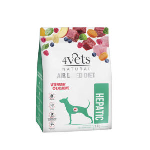 4Vets Natural õhkkuivatatud eritoit koertele maksa toetamiseks 1 kg