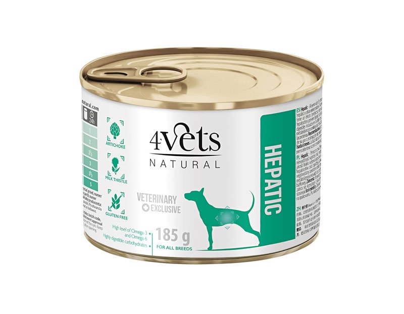 4Vets Natural eritoit koertele maksa toetamiseks 185 g