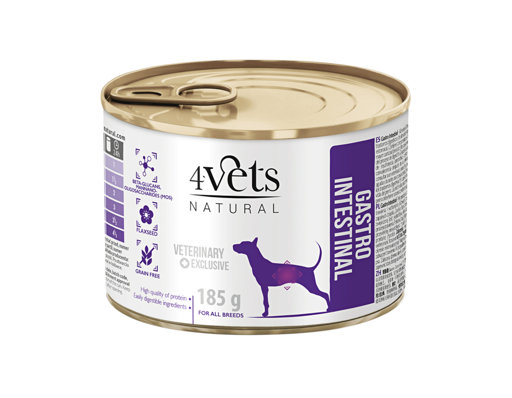 4Vets Natural eritoit koertele seedimise toetamiseks 185 g