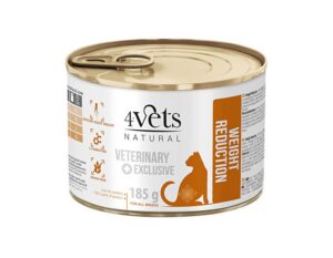 Parim enne 16.10.26! 4Vets Natural eritoit kassile kehakaalu vähendamiseks 185 g