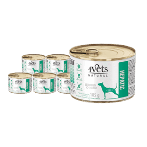 4Vets Natural eritoit koertele maksa toetamiseks 6x185 g