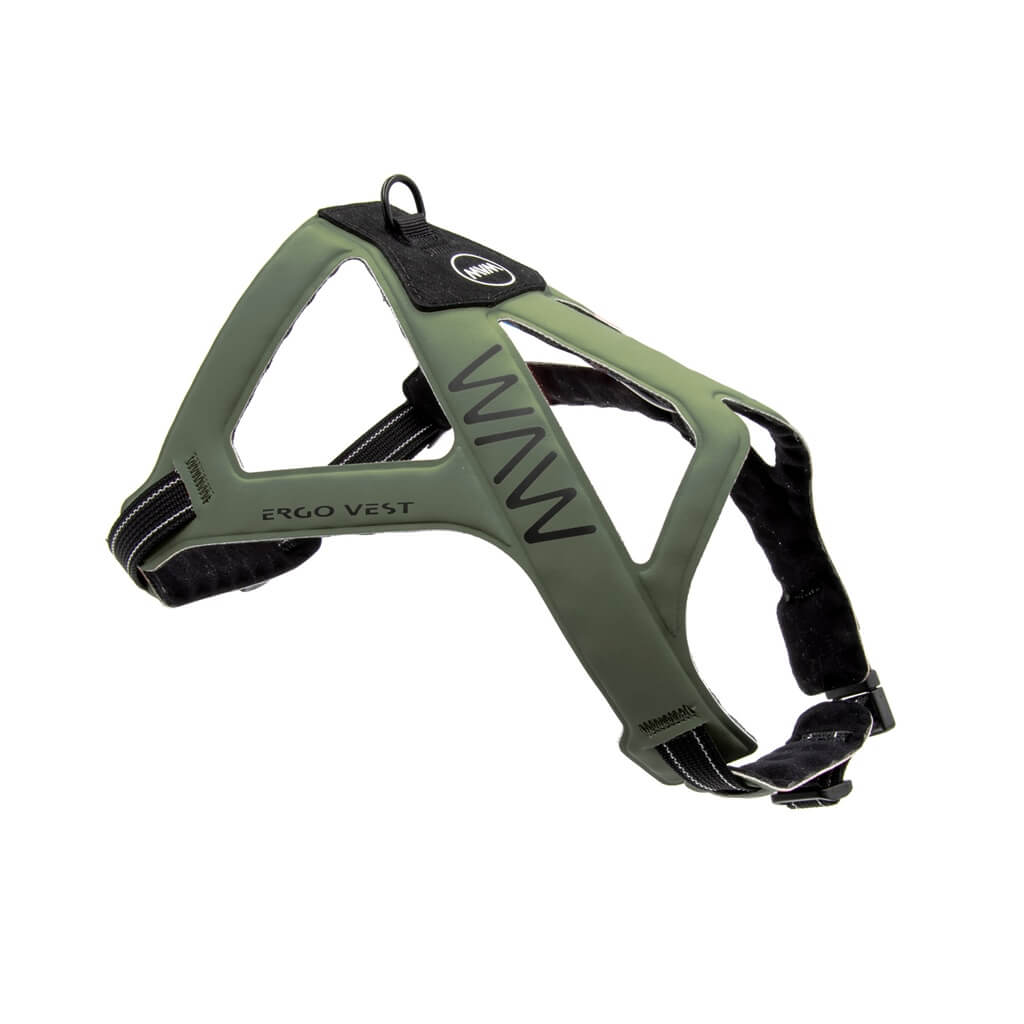 WAW Village– ergonoomilised traksid koerale kaaluga 4-5 kg roheline