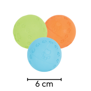 Zolux kummipall koerale vanillilõhnaga 6 cm