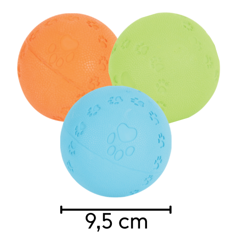 Zolux kummipall koerale vanillilõhnaga 9,5 cm