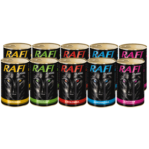 Rafi Classic koera täissööt MIX  10 x 1240 g