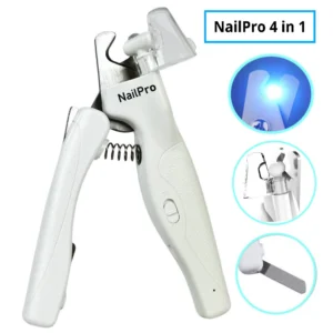 Cerberos NailPro 4-in-1 LED küünekäärid lemmikloomadele