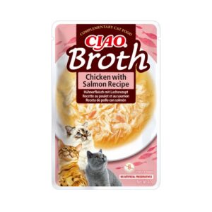 Ciao Broth puljong kassile kana ja lõhega 40 g