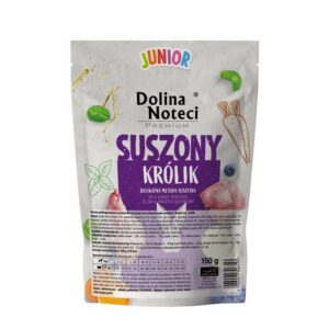 Dolina Noteci Premium Junior õhkkuivatatud koeratoit küülikulihaga proovipakk - 150 g