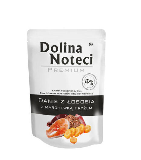 Dolina Noteci Premium täistoit lõhe, porgandi ja riisiga 300 g