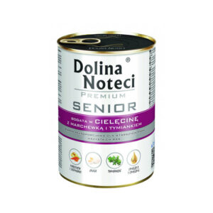 Dolina Noteci Premium Senior täissööt eakatele koertele vasikaliha, porgandi ja tüümianiga 400 g