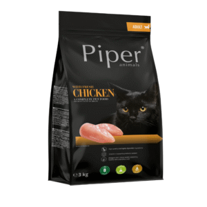 Piper täistoit kanalihaga täiskasvanud kassidele 3 kg