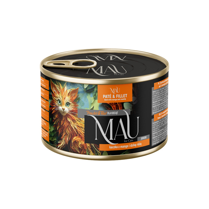 MAU pasteet kassipoegadele pardi, mango ja kibuvitsaga 185 g