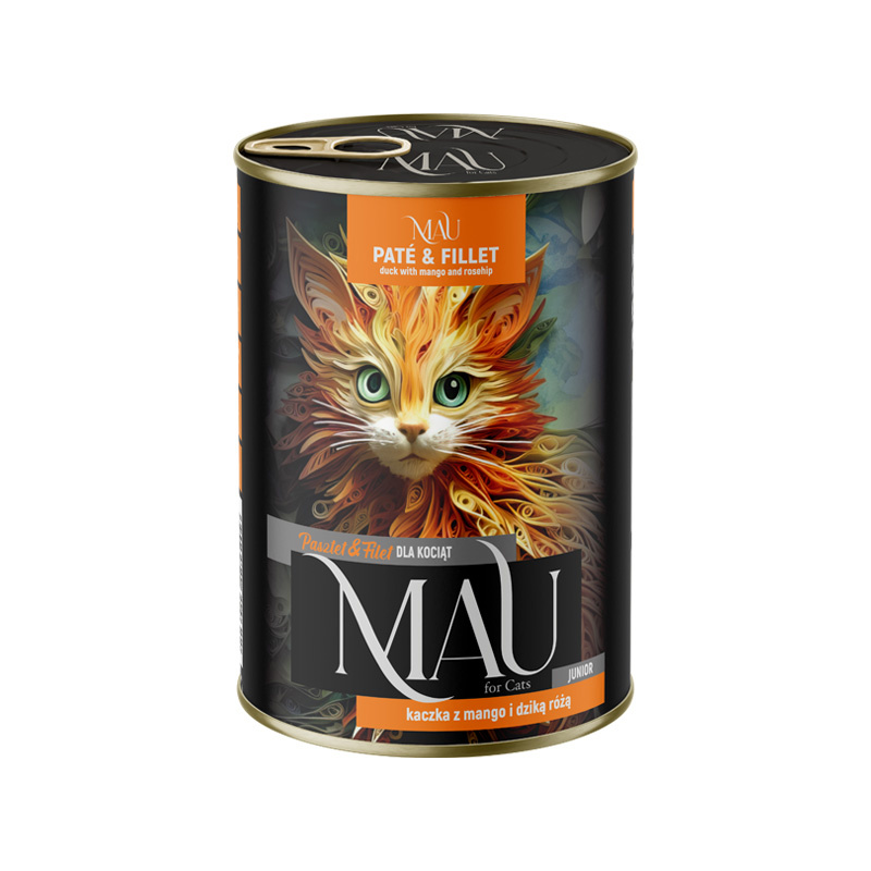 MAU pasteet kassipoegadele pardi, mango ja kibuvitsaga 400 g