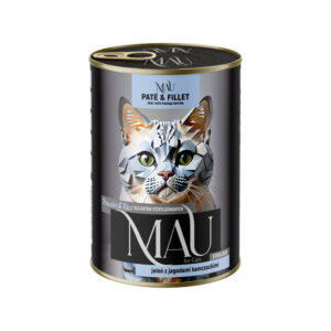 MAU pasteet steriliseeritud kassidele hirveliha ja kuslapuu marjadega 400 g