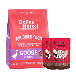 Dolina Noteci Superfood kombo hanega: 1 kg kuivtoit + 2 x 300 g märgtoit