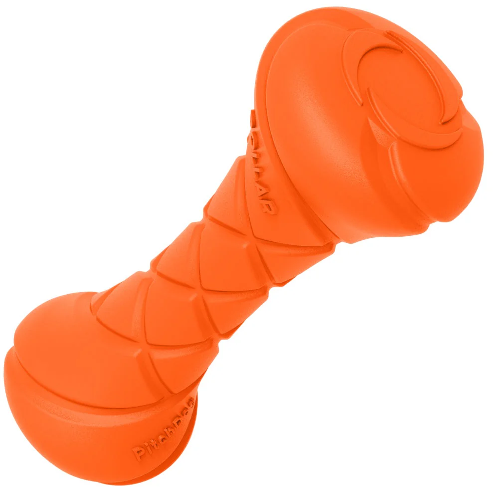 PitchDog mänguhantel oranž 7 cm