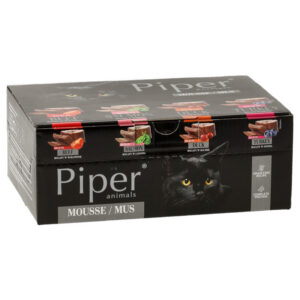 Piper Mousse kassitoidu multipakk 12 x 85 g