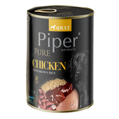 Piper Platinum Pure koeratoit kanaliha ja pruuni riisiga 400 g