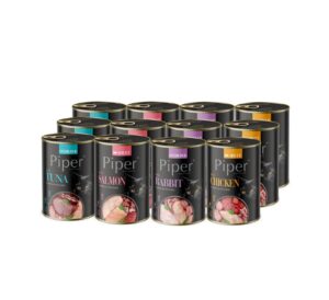 Piper kassi täissööt 12 x 400 g MIX