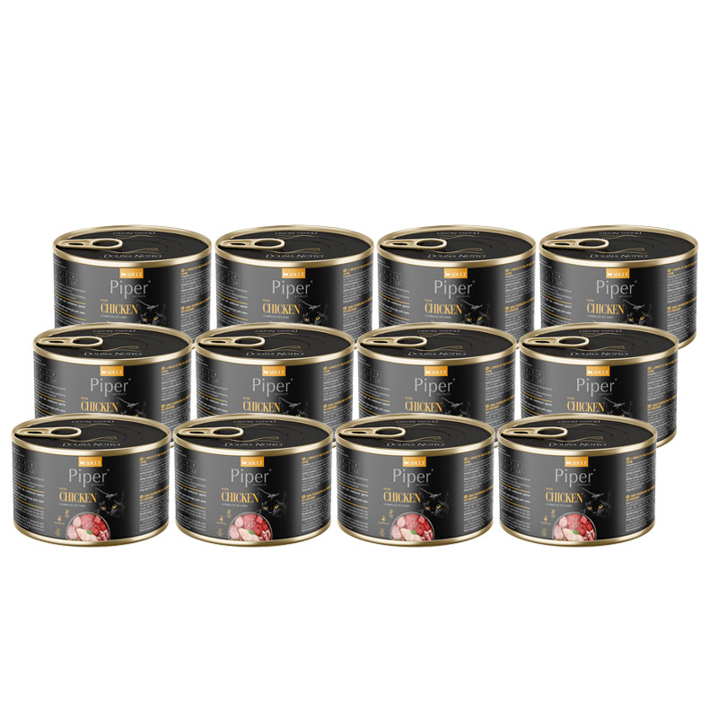 Piper kassikonserv kanaga 12x185 g