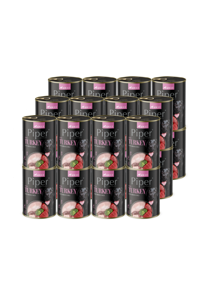 Piper koeratoit kalkuniliha ja brokkoliga 24x400 g