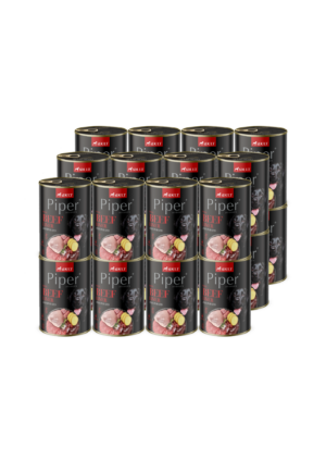 Piper koera täissööt veisemaksa ja kartuliga 24 x 400 g