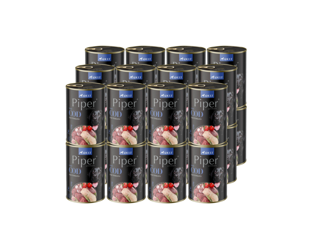 Piper koerakonserv tursa ja tomatiga 24 x 400 g