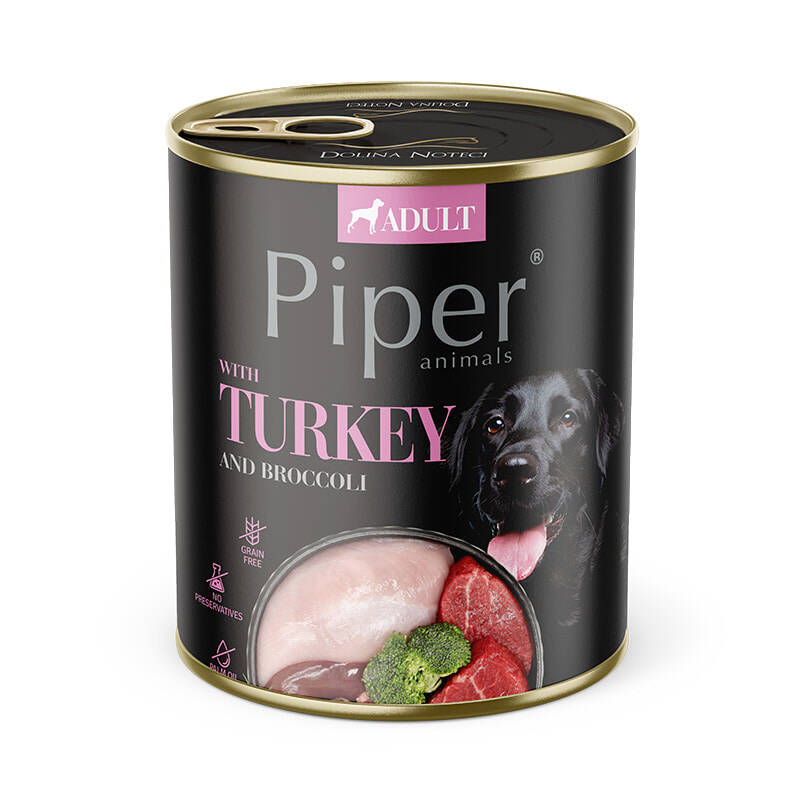 Piper koeratoit kalkuniliha ja brokkoliga 800 g