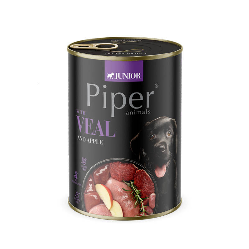 Piper kutsika konserv vasikaliha ja õunaga 400 g