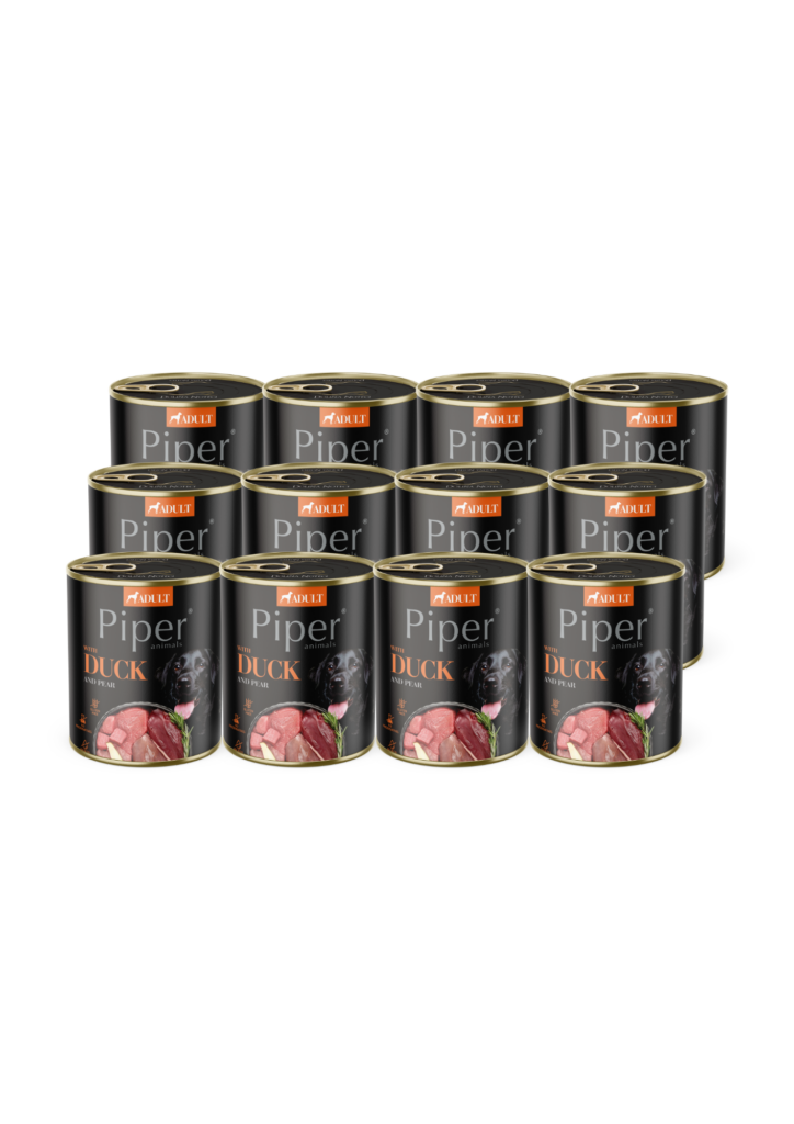 Piper koeratoit pardiliha ja pirniga 12 x 800 g