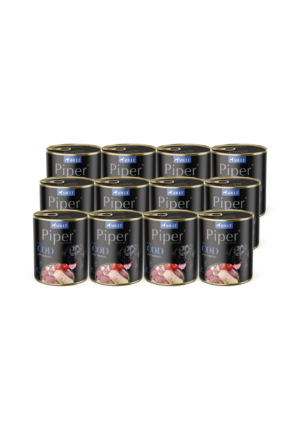 Piper koera täissööt tursakala ja tomatiga 12x800 g