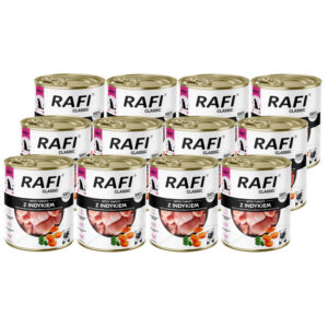 Rafi Classic koera täissööt kalkunilihaga 12x800 g