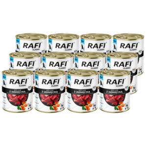 Rafi Classic koera täissööt lambalihaga 12x800 g