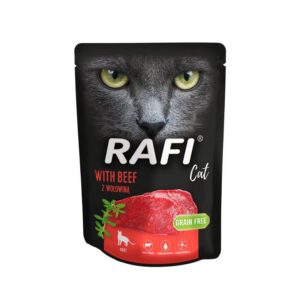 Rafi täisväärtuslik kassi märgtoit veiselihaga 300 g