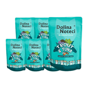 Dolina Noteci Superfood märgtoit kassile forelli ja tuunikalaga 10 x 85 g