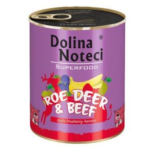 Dolina Noteci Superfood teraviljavaba märgtoit koerale metskitse- ja veiselihaga 800 g