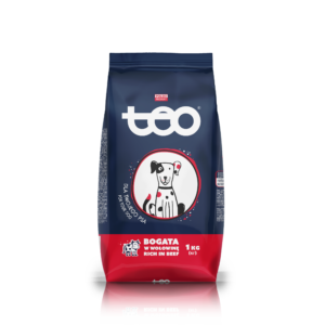 TEO loomalihaga kuivtoit koertele 1 kg