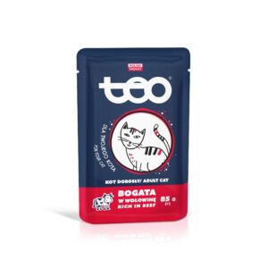 TEO märgtoit kassidele loomalihaga 85 g