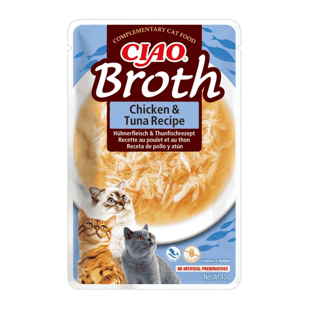 Ciao Broth puljong kassile kana ja tuunikalaga 40 g