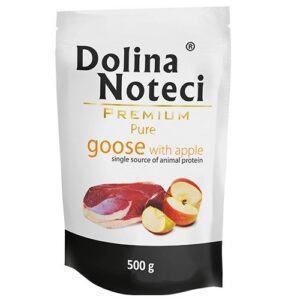 Dolina Noteci Premium Pure täistoit haneliha ja õunaga täiskasvanud koertele 500 g