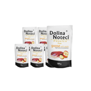 Dolina Noteci Premium Pure täistoit haneliha ja õunaga täiskasvanud koertele 10 x 500 g