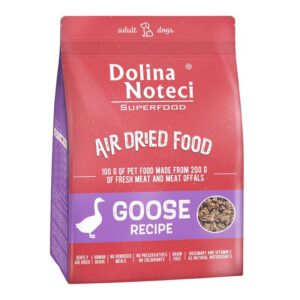 Dolina Noteci Superfood õhkkuivatatud kuivtoit koerale hanelihaga 1 kg