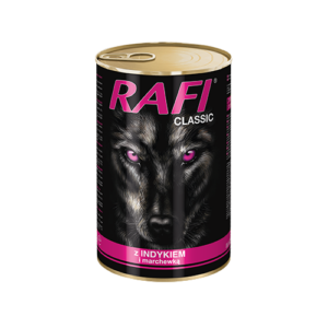Rafi Classic koeratoit kalkuniliha ja porgandiga 1240 g