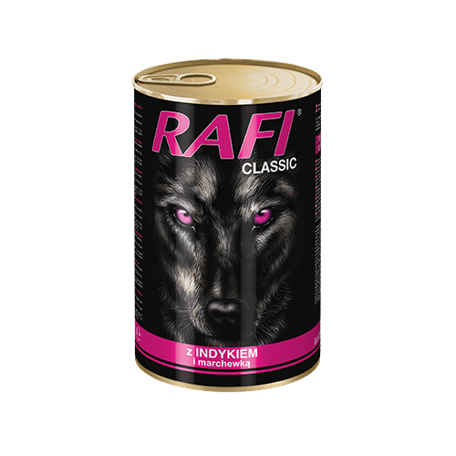 Rafi Classic koeratoit kalkuniliha ja porgandiga 1240 g