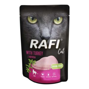 Rafi täisväärtuslik kassi märgtoit kalkunilihaga 100 g