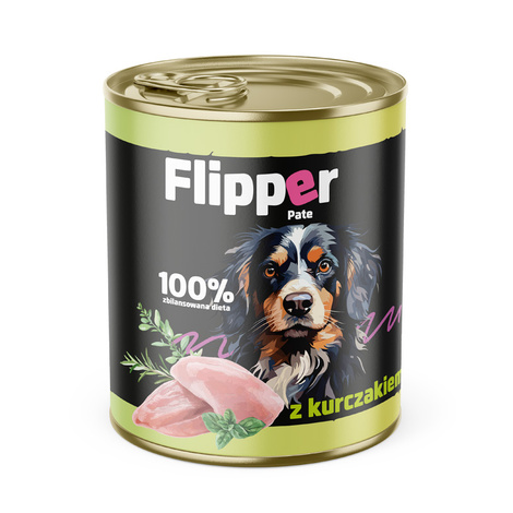 Flipper kanakonserv täiskasvanud koerale 800 g