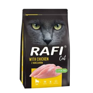 Rafi gluteenivaba täisväärtuslik kuivtoit kanalihaga igat tõugu kassidele 7 kg