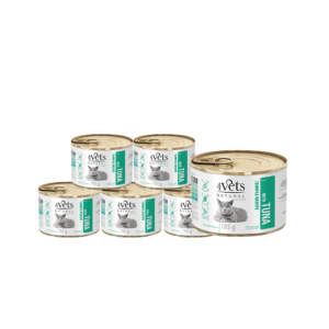 4Vets Natural kassitoit tuunikalaga 6 x 185 g
