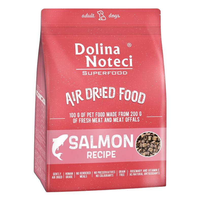 Dolina Noteci Superfood õhkkuivatatud kuivtoit koerale lõhega 5 kg (ei sisalda kanaliha)